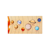 Darrahopens Baby & Kids > Baby & Kid's Toys > Kid's Jigsaw Puzzles The Eight Planets 0.42 Educational Wooden Cognitive Matching Puzzle Toy for Kids Early Learning and Fine Motor Skill Development, Durable Preschool Accessory