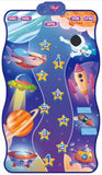 Darrahopens Baby & Kids > Baby & Kid's Toys > Musical Toys 2-Pack Kids Multifunctional Electronic Dance Mat - Undersea World & Space Theme Play Mat with Sound Recognition for Early Education and Physical Exercise
