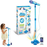 Darrahopens Baby & Kids > Baby & Kid's Toys > Musical Toys Karaoke Machine with 1 Mic Adjustable Stand Music Play Toy Pink