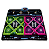 Darrahopens Baby & Kids > Baby & Kid's Toys > Musical Toys Kids Dual Player Interactive Electronic Dance Mat - Extra Large 105x90cm Anti-Slip Music Game Pad with Two Modes & Three Ways, No TV Required