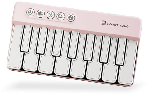 Darrahopens Baby & Kids > Baby & Kid's Toys > Musical Toys Mini Keyboard Piano - Piano for Kids - Toys for Children - Educational Toys - Portable Pocket Piano - Pink
