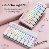 Darrahopens Baby & Kids > Baby & Kid's Toys > Musical Toys Mini Keyboard Piano - Piano for Kids - Toys for Children - Educational Toys - Portable Pocket Piano - Pink
