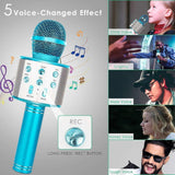 Darrahopens Baby & Kids > Baby & Kid's Toys > Musical Toys Portable Wireless Handheld Karaoke Microphone - babies Microphone