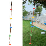 Darrahopens Baby & Kids > Baby & Kid's Toys > Outdoor Play Equipment 194cm Disc Swing Rope Plastic Multicolor Platforms for Children Balconies Courtyards Outdoor In Australia - Darrahopens