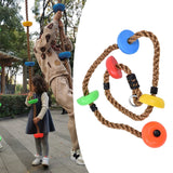 Darrahopens Baby & Kids > Baby & Kid's Toys > Outdoor Play Equipment 194cm Disc Swing Rope Plastic Multicolor Platforms for Children Balconies Courtyards Outdoor In Australia - Darrahopens