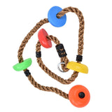 Darrahopens Baby & Kids > Baby & Kid's Toys > Outdoor Play Equipment 194cm Disc Swing Rope Plastic Multicolor Platforms for Children Balconies Courtyards Outdoor In Australia - Darrahopens