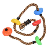 194cm Disc Swing Rope Plastic Multicolor Platforms for Children Balconies Courtyards Outdoor In Australia - Darrahopens
