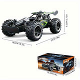 Darrahopens Baby & Kids > Baby & Kid's Toys > Outdoor Play Equipment 2.4G remote control car, high-speed off-road car, remote control toy for kids, four-wheel drive car, RC car with lights, outdoor toy Australia, gift for kids - Turquoise - Size Dual-batteries In Australia - Darrahopens