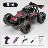 Darrahopens Baby & Kids > Baby & Kid's Toys > Outdoor Play Equipment 2.4G remote control car, high-speed off-road car, remote control toy for kids, four-wheel drive car, RC car with lights, outdoor toy Australia, gift for kids - Turquoise - Size Dual-batteries In Australia - Darrahopens