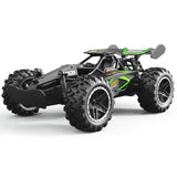 Darrahopens Baby & Kids > Baby & Kid's Toys > Outdoor Play Equipment 2.4G remote control car, high-speed off-road car, remote control toy for kids, four-wheel drive car, RC car with lights, outdoor toy Australia, gift for kids - Turquoise - Size Dual-batteries In Australia - Darrahopens