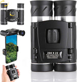 Darrahopens Baby & Kids > Baby & Kid's Toys > Outdoor Play Equipment 200x22 HD Binoculars for Adults High Power Compact Travel Bird Watching Binoculars