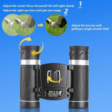 Darrahopens Baby & Kids > Baby & Kid's Toys > Outdoor Play Equipment 200x22 HD Binoculars for Adults High Power Compact Travel Bird Watching Binoculars
