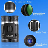 Darrahopens Baby & Kids > Baby & Kid's Toys > Outdoor Play Equipment 200x22 HD Binoculars for Adults High Power Compact Travel Bird Watching Binoculars