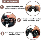 Darrahopens Baby & Kids > Baby & Kid's Toys > Outdoor Play Equipment 20x50 Compact Binoculars with Strap High Power Outdoor Telescope