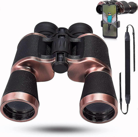 Darrahopens Baby & Kids > Baby & Kid's Toys > Outdoor Play Equipment 20x50 Compact Binoculars with Strap High Power Outdoor Telescope