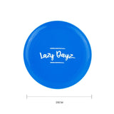 Darrahopens Baby & Kids > Baby & Kid's Toys > Outdoor Play Equipment 28cm Lazy Dayz Jumbo Neon Beach Frisbee - Blue