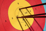 Darrahopens Baby & Kids > Baby & Kid's Toys > Outdoor Play Equipment 30Pcs Archery Targets Paper 10 Ring Bow Arrow Targets Face