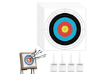 Darrahopens Baby & Kids > Baby & Kid's Toys > Outdoor Play Equipment 30Pcs Archery Targets Paper 10 Ring Bow Arrow Targets Face