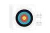 Darrahopens Baby & Kids > Baby & Kid's Toys > Outdoor Play Equipment 30Pcs Archery Targets Paper 10 Ring Bow Arrow Targets Face