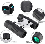 Darrahopens Baby & Kids > Baby & Kid's Toys > Outdoor Play Equipment 8x21 HD Binoculars for Adults and Babies Waterproof Easy Focus Compact Binoculars