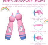 Darrahopens Baby & Kids > Baby & Kid's Toys > Outdoor Play Equipment Adjustable Children's Skipping Rope - With Wooden Handle - 260 cm - Suitable for Boys & Girls - For School & Play