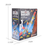 Darrahopens Baby & Kids > Baby & Kid's Toys > Outdoor Play Equipment Air Power Foam Duel Rocket Shoot Up Stomp Launcher Kids Outdoor Activities Toys
