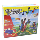 Darrahopens Baby & Kids > Baby & Kid's Toys > Outdoor Play Equipment Air Power Foam Rocket Shoot Up Stomp Launcher Kids Outdoor Activities Toys