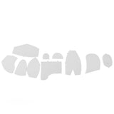Darrahopens Baby & Kids > Baby & Kid's Toys > Outdoor Play Equipment Bear Quilting Template Rulers Acrylic Accurate Rugged Memory Bear Template Ruler Set for Beginners DIY S:25.4cm/10in In Australia - Darrahopens