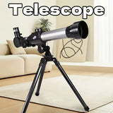 Darrahopens Baby & Kids > Baby & Kid's Toys > Outdoor Play Equipment **Entry-Level Quick-Setup Astronomical Telescope | Stable Tripod, Four-Step Star and Landscape Viewing, Clear Sight of Moon and Landmarks, Top Choice for Family Outdoor Exploration**