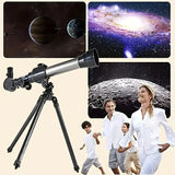Darrahopens Baby & Kids > Baby & Kid's Toys > Outdoor Play Equipment **Entry-Level Quick-Setup Astronomical Telescope | Stable Tripod, Four-Step Star and Landscape Viewing, Clear Sight of Moon and Landmarks, Top Choice for Family Outdoor Exploration**