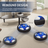 Darrahopens Baby & Kids > Baby & Kid's Toys > Outdoor Play Equipment Floating Soccer Toy, Floating Rebound, LED Lights, Glides on Multiple Surfaces, Parent-Child Interaction, Develops Coordination Skills
