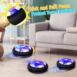 Darrahopens Baby & Kids > Baby & Kid's Toys > Outdoor Play Equipment Floating Soccer Toy, Floating Rebound, LED Lights, Glides on Multiple Surfaces, Parent-Child Interaction, Develops Coordination Skills