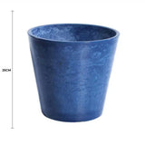Darrahopens Baby & Kids > Baby & Kid's Toys > Outdoor Play Equipment Glossy Blue Garden Pot 25cm