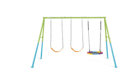 Darrahopens Baby & Kids > Baby & Kid's Toys > Outdoor Play Equipment Intex Saucer and Swing Three Feature Set 44133