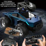 Darrahopens Baby & Kids > Baby & Kid's Toys > Outdoor Play Equipment KF29 FPV remote control truck, camera remote control car, 1:28 scale RC truck, app controlled RC car, 2.4GHz dual-speed RC vehicle, alloy body remote control truck, adjustable lights RC toy, anti-interference remote control truck, gift for boys, gift for