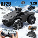 Darrahopens Baby & Kids > Baby & Kid's Toys > Outdoor Play Equipment KF29 FPV remote control truck, camera remote control car, 1:28 scale RC truck, app controlled RC car, 2.4GHz dual-speed RC vehicle, alloy body remote control truck, adjustable lights RC toy, anti-interference remote control truck, gift for boys, gift for