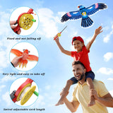 Darrahopens Baby & Kids > Baby & Kid's Toys > Outdoor Play Equipment Kids’ Mini Fishing-Rod Kite Set – 3-Pack Bird Designs, Easy-Grip Reel Handle, Adjustable Line, Lightweight & Durable for Outdoor Play, Perfect for Beginners Ages 3–8, Encourages Active Fun and Family Bonding (Multicolor)