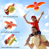 Darrahopens Baby & Kids > Baby & Kid's Toys > Outdoor Play Equipment Kids’ Mini Fishing-Rod Kite Set –  3-Pack Fish Designs, Easy-Grip Reel Handle, Adjustable Line, Lightweight & Durable for Outdoor Play, Perfect for Beginners Ages 3–8, Encourages Active Fun and Family Bonding (Multicolor)