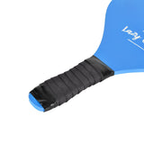 Darrahopens Baby & Kids > Baby & Kid's Toys > Outdoor Play Equipment Lazy Dayz Summer Wooden Beach Bats and 2 Balls Blue