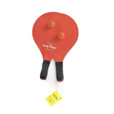 Darrahopens Baby & Kids > Baby & Kid's Toys > Outdoor Play Equipment Lazy Dayz Summer Wooden Beach Bats and 2 Balls Red