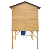 Darrahopens Baby & Kids > Baby & Kid's Toys > Outdoor Play Equipment Lifespan Kids Burleigh Cubby House with 2.2m Slide (Blue) In Australia - Darrahopens