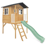 Lifespan Kids Burleigh Cubby House with 2.2m Slide (Pastel Green) In Australia - Darrahopens