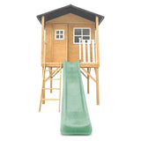 Lifespan Kids Burleigh Cubby House with 2.2m Slide (Pastel Green) In Australia - Darrahopens