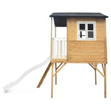 Lifespan Kids Burleigh Cubby House with 2.2m Slide (White) In Australia - Darrahopens