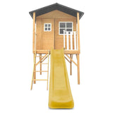 Lifespan Kids Burleigh Cubby House with 2.2m Slide (Yellow) In Australia - Darrahopens