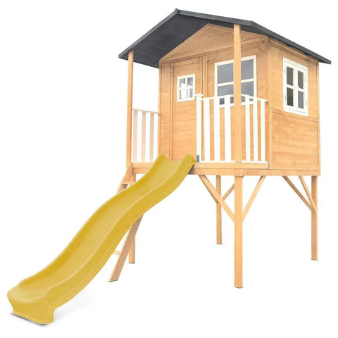 Lifespan Kids Burleigh Cubby House with 2.2m Slide (Yellow) In Australia - Darrahopens