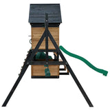 Lifespan Kids Claremont Swing Set & Play Centre with 2.2m Slide (Green) In Australia - Darrahopens