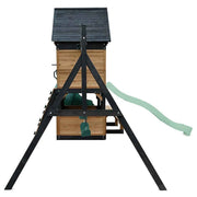 Lifespan Kids Claremont Swing Set & Play Centre with 2.2m Slide (Pastel Green) In Australia - Darrahopens