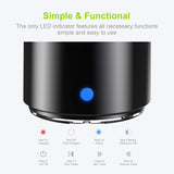 Darrahopens Baby & Kids > Baby & Kid's Toys > Outdoor Play Equipment Mini Bluetooth Speaker (Silver) | Portable & Pocket-Sized | Powerful Bass with Passive Radiator | 12-Hour Battery Life | Ideal for Outdoors