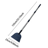 Darrahopens Baby & Kids > Baby & Kid's Toys > Outdoor Play Equipment Multifunctional Garden Cleaning Shovel, Heavy-Duty Stainless Steel Flat Shovel with 54" Adjustable Handle for Weeding, Digging, Snow Removal, and Lawn Edging, Outdoor Spade Tool